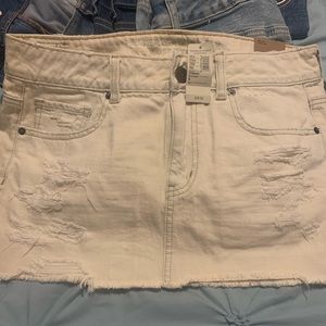 AE Jean skirt